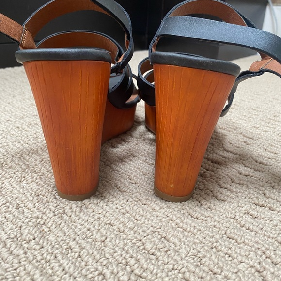 Lucky Brand black wedges - Picture 3 of 5